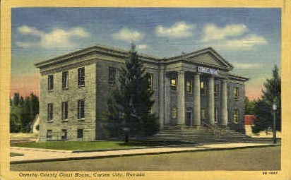 Ormsby County Court House - Carson City, Nevada NV Postcard