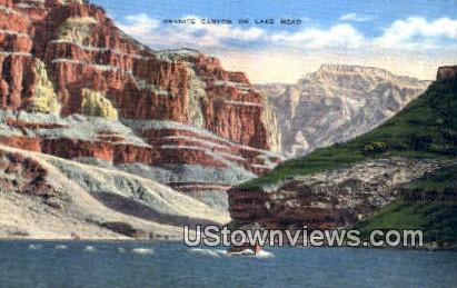 Granite Canyon - Lake Mead, Nevada NV Postcard
