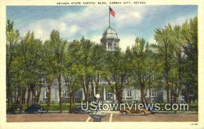 Nevada State Capitol - Carson City Postcard