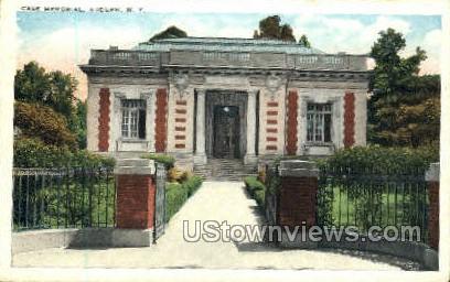 Case Memorial Library - Auburn, New York NY Postcard