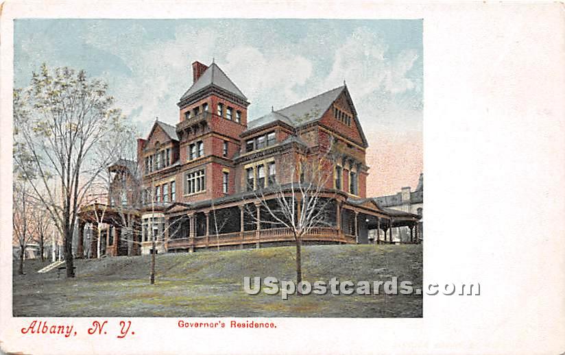 Governor's Residence - Albany, New York NY Postcard