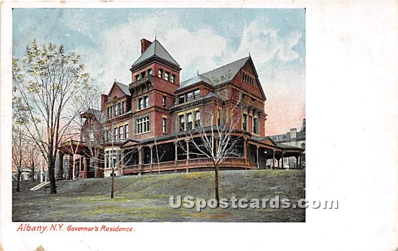 Governor's Residence - Albany, New York NY Postcard