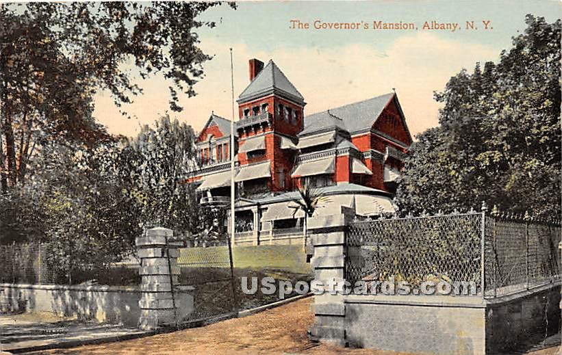 Governor's Mansion - Albany, New York NY Postcard