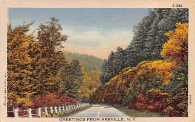 Greetings from Arkville, New York Postcard