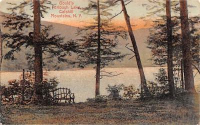 Gould's Furlough Lake Arkville, New York Postcard