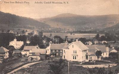 View from Bishop's Place Arkville, New York Postcard