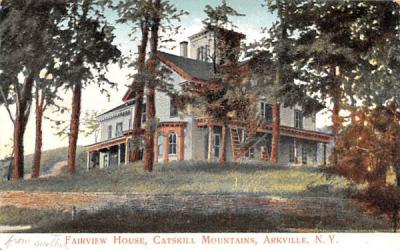 Fairview House Arkville, New York Postcard