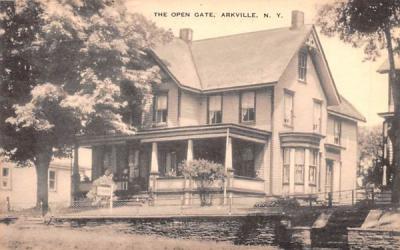 The Open Gate Arkville, New York Postcard