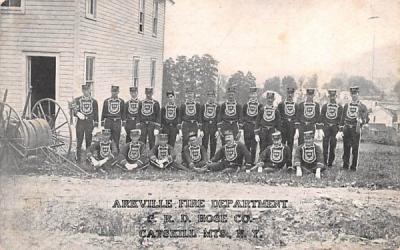 Arkville Fire Department New York Postcard