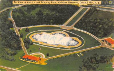 Aerator and Pumping Plant  Misc Ashokan Reservoir, New York Postcard
