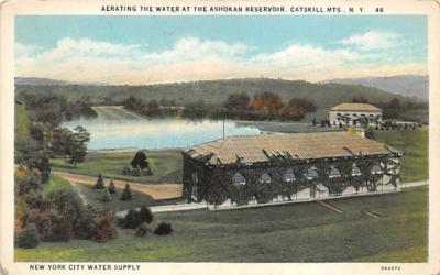 Ashokan Reservoir Catskill Mountains New York Postcard