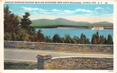 Ashokan Reservoir Catskill Mts Postcard