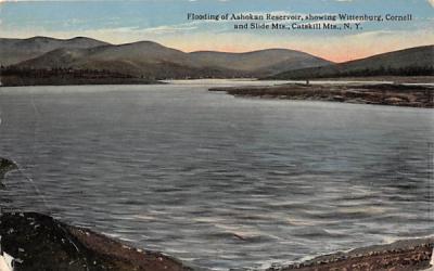 Flooding of Ashokan Reservoir Postcard