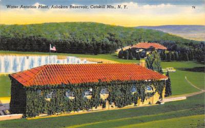 Water Aeration Plant Ashokan Reservoir, New York Postcard