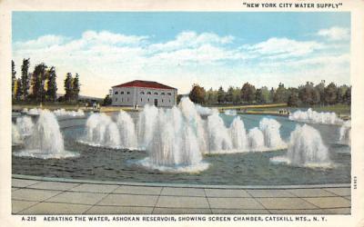 New York City Water Supply  Postcard
