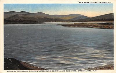 City Water Supply Ashokan Reservoir, New York Postcard