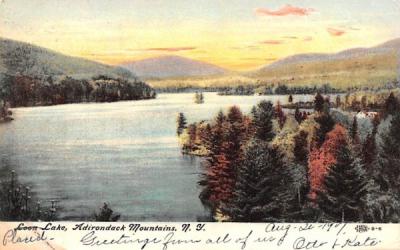 Loon Lake Adirondack Mountains, New York Postcard