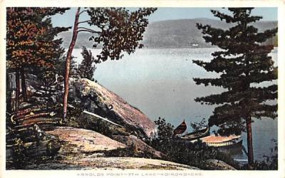 Arnold's Point Adirondack Mountains, New York Postcard