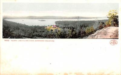 Fourth Lake Adirondack Mountains, New York Postcard