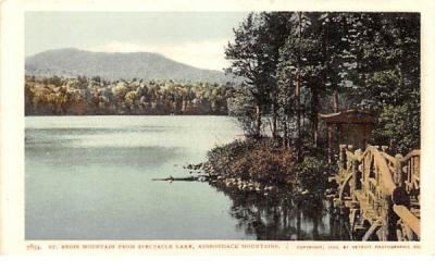 St. Regis Mountain from Spectacle Lake Adirondack Mountains, New York Postcard
