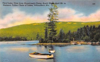 Third Lake Adirondack Mountains, New York Postcard