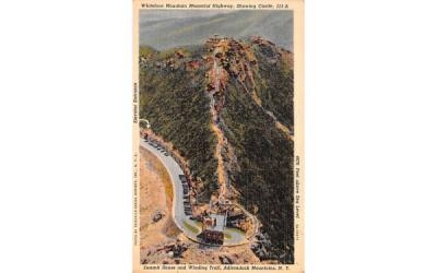 Whiteface Mountain Memorial Highway Adirondack Mountains, New York Postcard