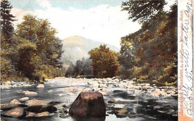 Au Sable River Adirondack Mountains, New York Postcard