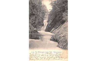 The Wilmington Lower Falls Adirondack Mountains, New York Postcard