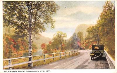 Wilmington Notch Adirondack Mountains, New York Postcard