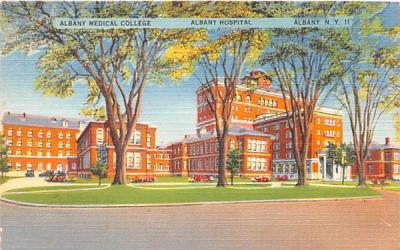 Albany Medical College New York Postcard