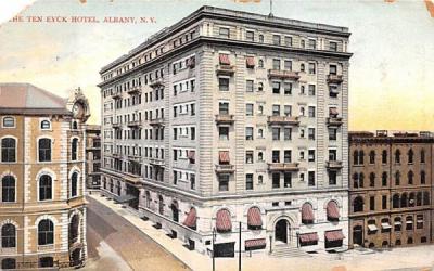 The Ten Eyck Hotel Albany, New York Postcard