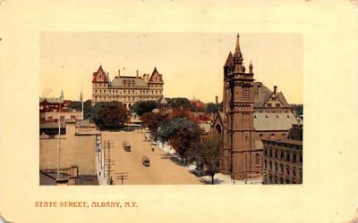 State Street Albany, New York Postcard