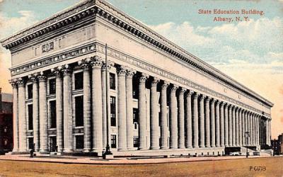 State Education Building Albany, New York Postcard