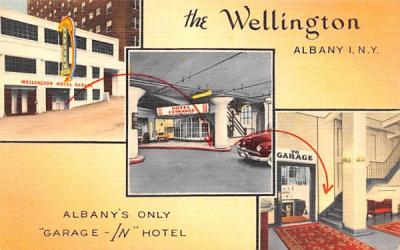 The Wellington Albany, New York Postcard