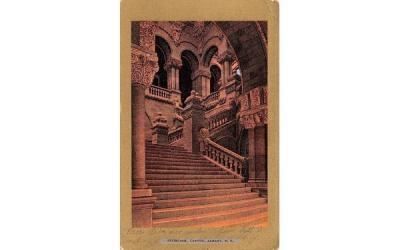Staircase, Capitol Albany, New York Postcard