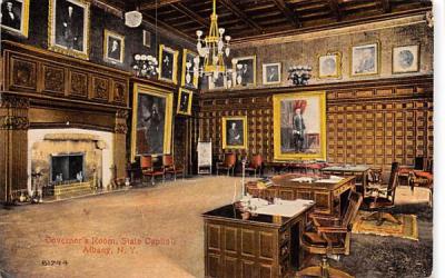 Governor's Room, Capitol Albany, New York Postcard