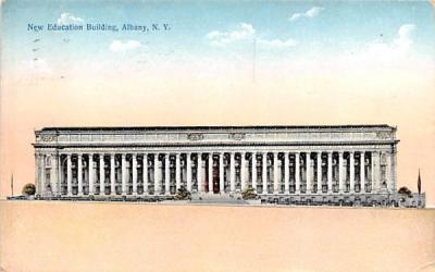 New Education Building Albany, New York Postcard