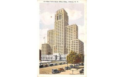 New York State Office Building Postcard