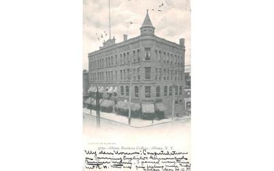 Albany Business College New York Postcard