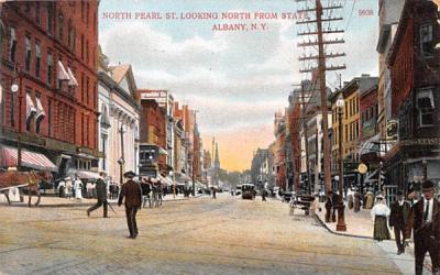North Pearl Street Albany, New York Postcard