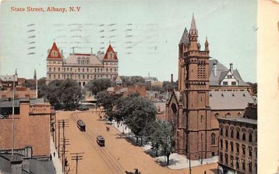 State Street Albany, New York Postcard