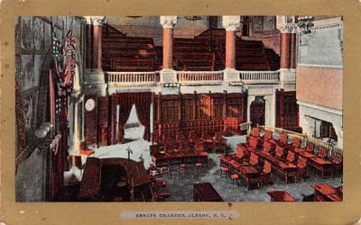 Senate Chamber Albany, New York Postcard
