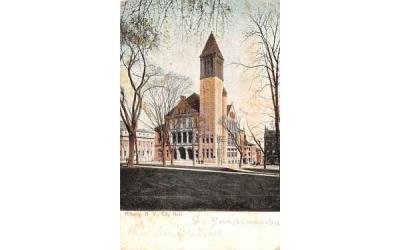 City Hall Albany, New York Postcard