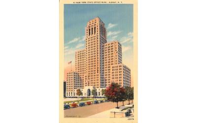 New York State Office Building Postcard