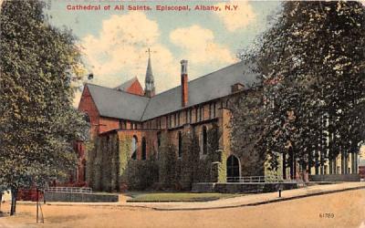 Cathedral of All Saints Albany, New York Postcard