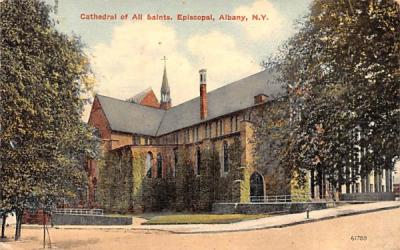 Cathedral of All Saints Albany, New York Postcard