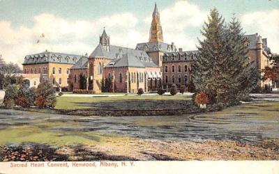 Sacred Heart Convent at Kenwood Albany, New York Postcard