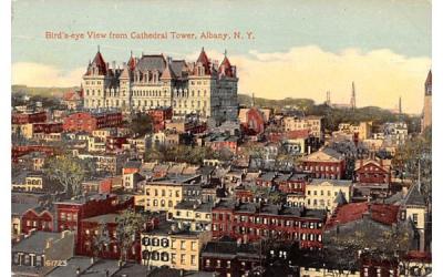 Cathedral Tower Albany, New York Postcard