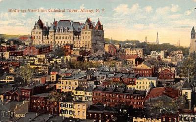 View from Cathedral Tower Albany, New York Postcard