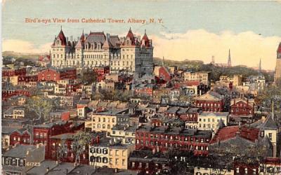 View from Cathedral Tower Albany, New York Postcard